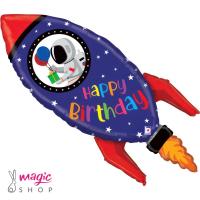 Balon za rojstni dan RAKETA 102 cm
