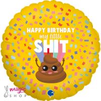 Balon za rojstni dan little shit 45 cm