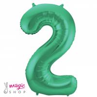 Zelen balon velika številka 2