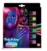 Neon make up svinčniki 6 kom za obraz in telo 09602