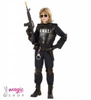 Pustni kostum POLICAJ SWAT od 5-16 let
