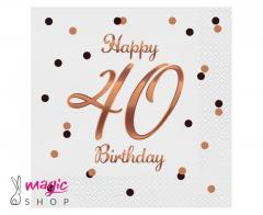 Serviete za 40 let