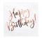 Serviete happy birthday rose gold 20 kosov