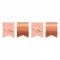 Zastavice happy bday rose gold 6m