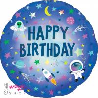 Balon rojstni dan vesolje astronavt