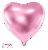 Balon roza srce 45 cm