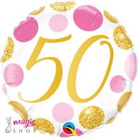 Balon za 50. rojstni dan pike