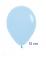 Pastel modri baloni 50 kosov 13 cm