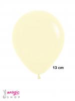 Pastel rumeni baloni 50 kom 13 cm