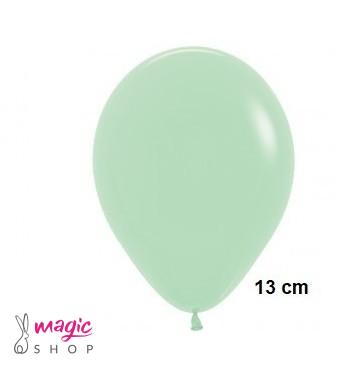 Pastel zeleni baloni 50 kom 13 cm